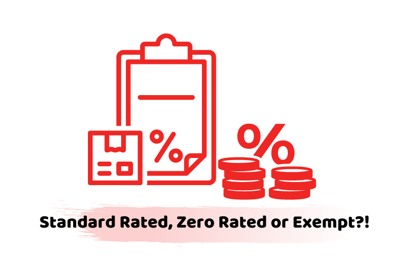 Standard Rated, Zero Rated or Exempt!